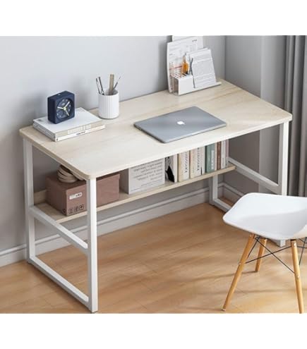 Amazon.co.jp: AZUMAYA 幅120cmデスク ブラウン色 PT-461BR : 文房具